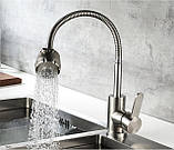 Змішувач для кухні з неіржавкої сталі (SUS304) SANTEP 649, фото 2