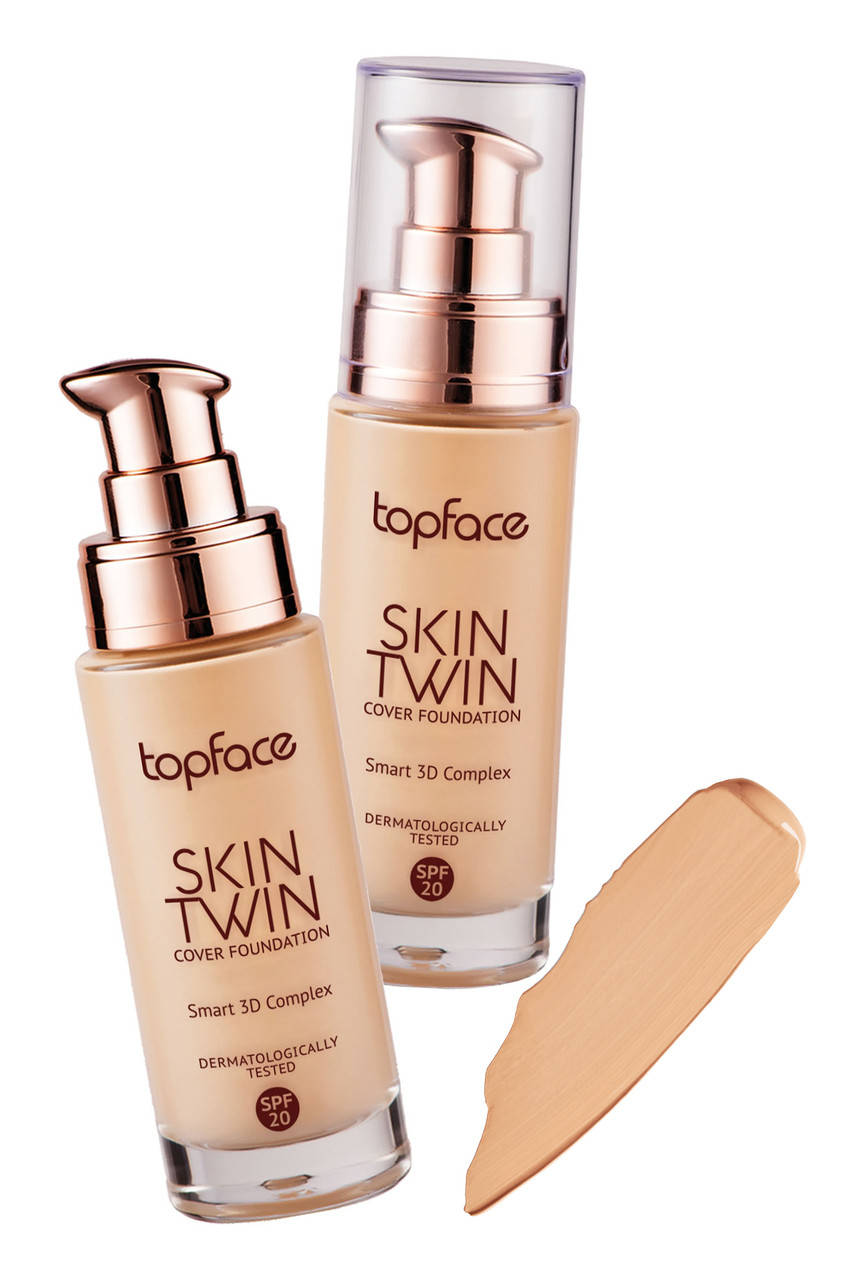 

Тональный крем Topface Skin Twin Cover Foundation PT464 - №3