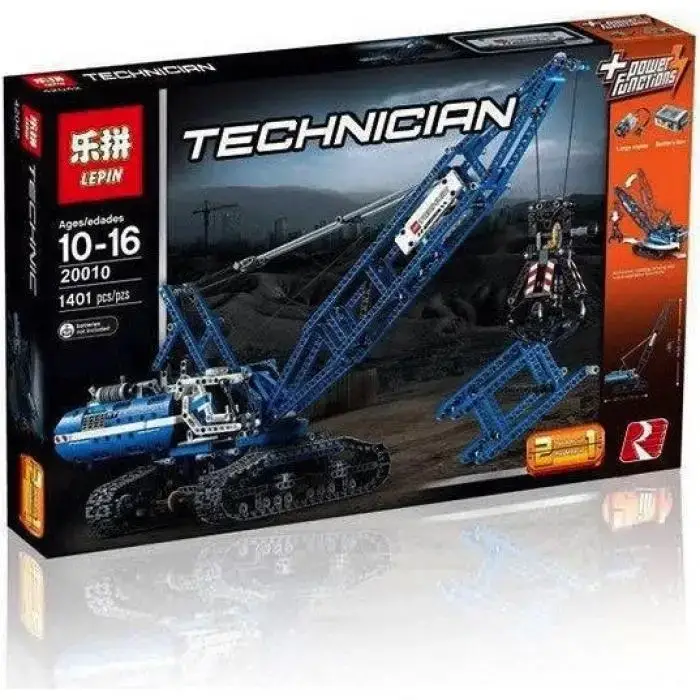 

Конструктор Lepin 20010, Гусеничный кран Техник