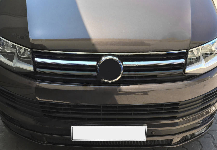 

Накладки на решетку верхняя 2015-2019 (2 шт, нерж) для Volkswagen T6 2015↗, 2019↗ гг.
