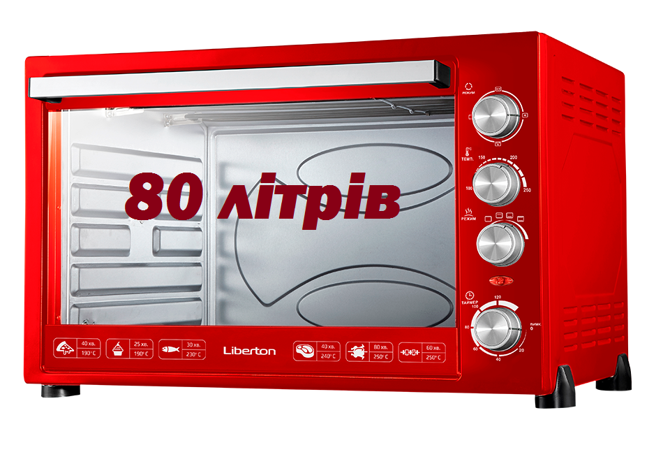 

Электропечь Liberton LEO-800 Red