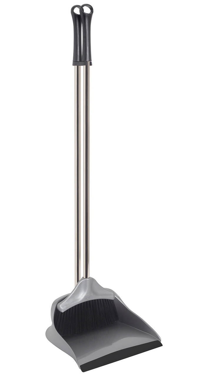 

Набор для уборки Duck Set совок + щетка, хромированный, Apex