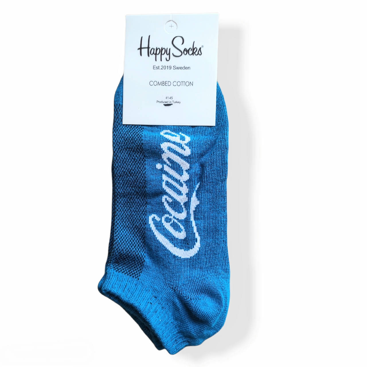 

Носки короткие мужские 41-45 бирюзовые хлопковые