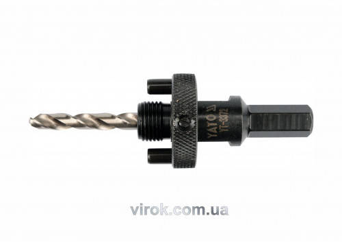 

Держатель с центрирующим сверлом для кольцевых пил YATO 5/8" 32-200 ММ YT-3372