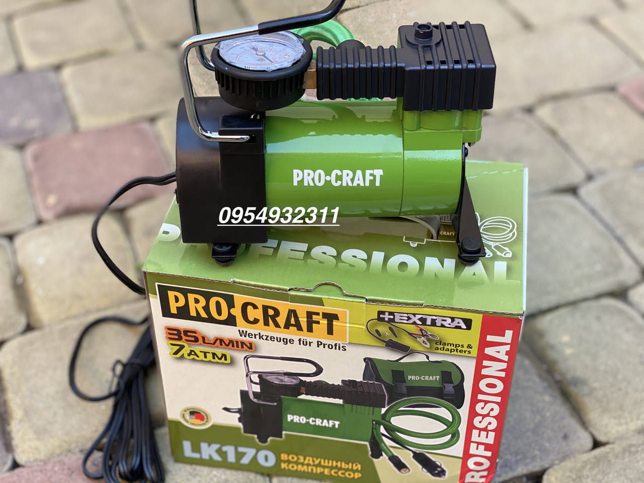 

Автомобильный компрессор Procraft LK170 компресор