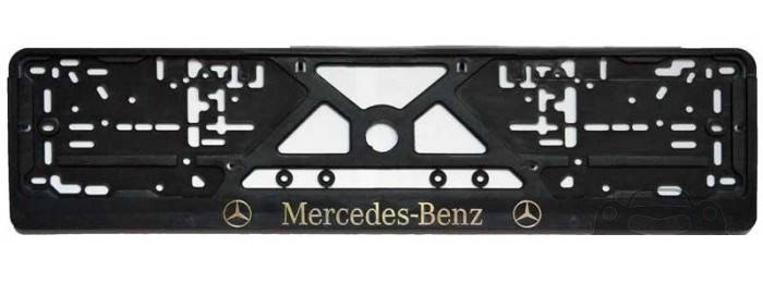 

Рамка номерного знака "Mercedes-Benz" хром