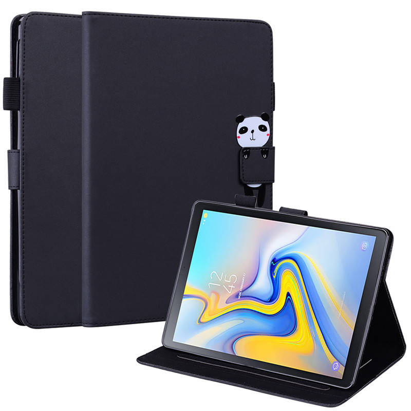

Чехол-книжка Animal Wallet для Samsung Galaxy Tab A 10.5 T590 / T595 / T597 Panda, Черный