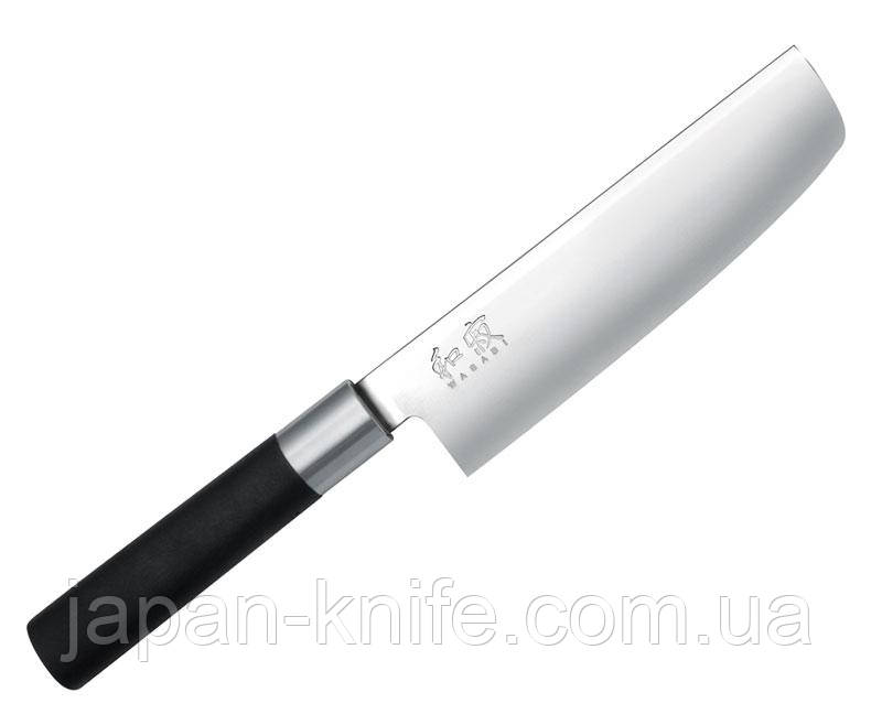 Ніж KAI Wasabi Black 6716N Накірі, 16.5см