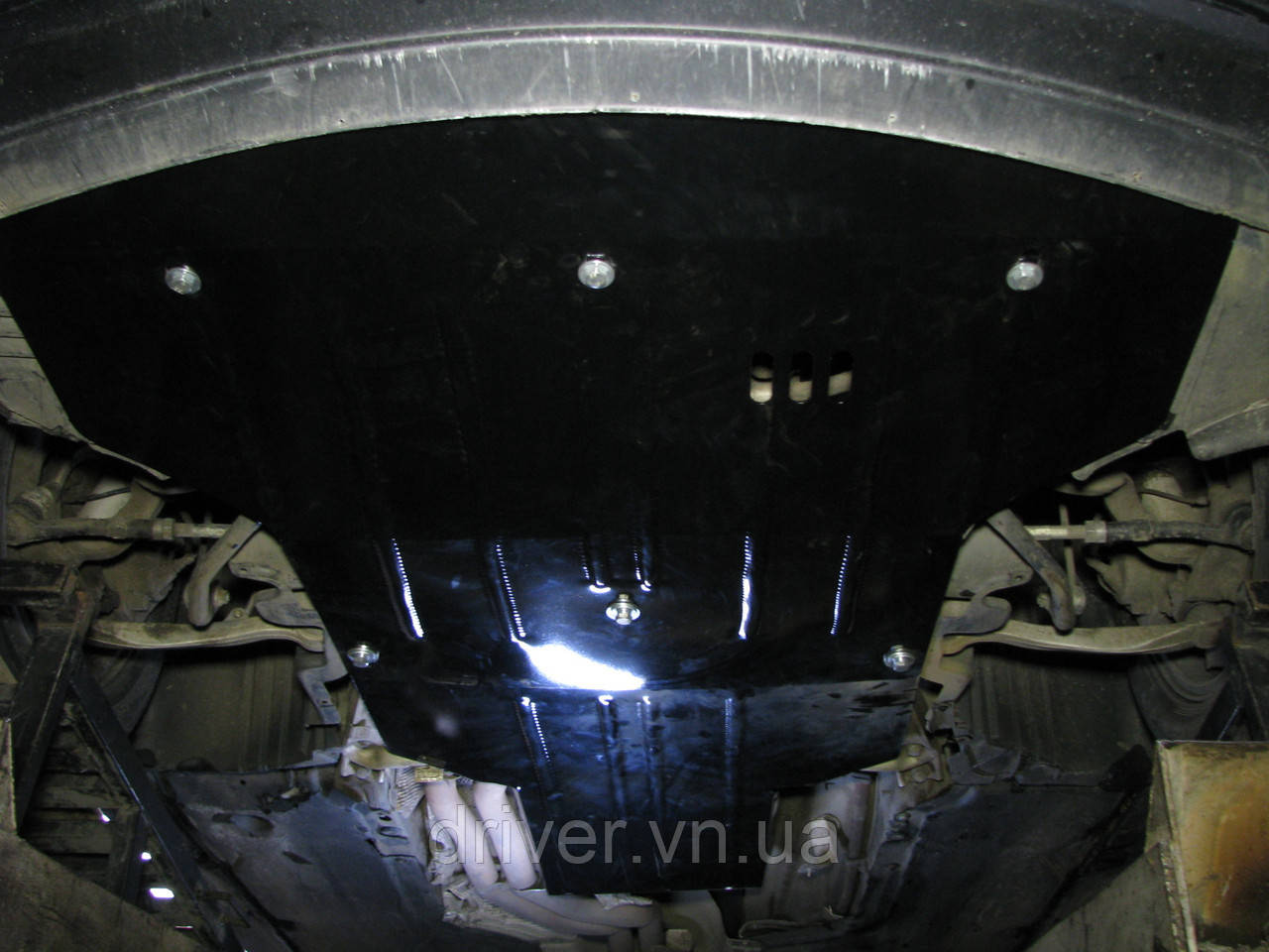 Захист двигуна BMW 5 E60/E61 2WD 2003-2010 2.5, окрім 4х4 (двигун+радіатор)