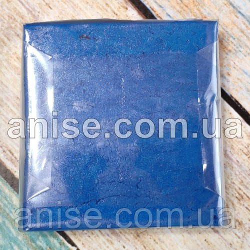 Полимерная глина Lema Metallic, №0309 синий металлик, 64 г / Полімерна глина Lema Metallic №0309 синій металік