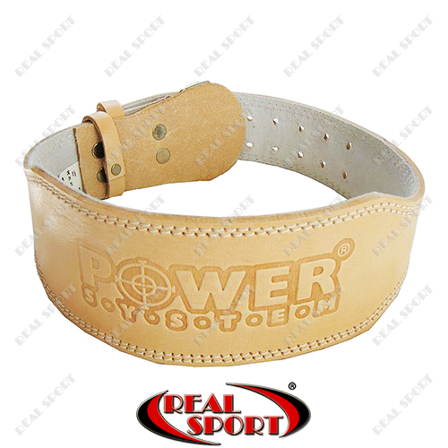 Пояс для важкої атлетики Power System PS-3000 Natural