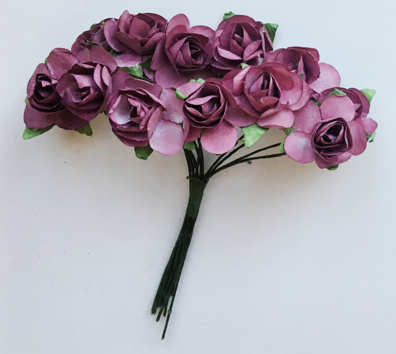 Квіти з паперу (KW005), винний, фото 1