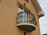 Перила ковані на балкон арт.кп 30, фото 5