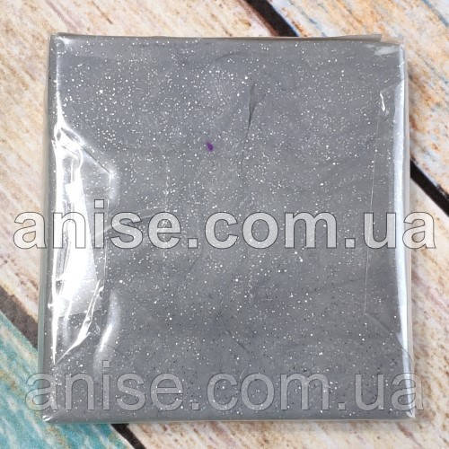 Полимерная глина Lema Glitters, №0402 серебро, 64 г / Полімерна глина Lema Glitters, №0402 срібло 64 г - фото 1 - id-p455219928