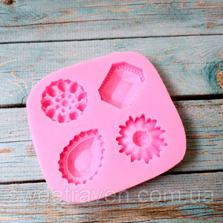 Молд кондитерський Прикрашені, фото 1