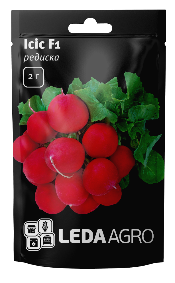 ТМ LEDAAGRO Редиска Ісіс F1 2г