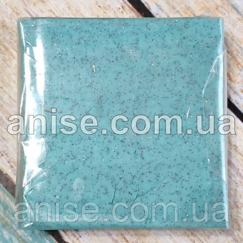 Полімерна глина Lema Glitters, No0412 смарагдовий камінь, 64 г/Полімерна глина Lema Glitters, No0412 смагандів