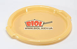 Таця 34 см пластиковий круглий БІЖОВИЙ Горизонт (Україна) GR-03022-1