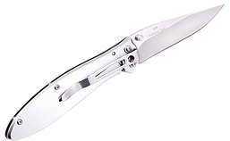 Ніж складаний суцільнометалевий, з замком Frame Lock, з металевою ручкою, міцний і компактний