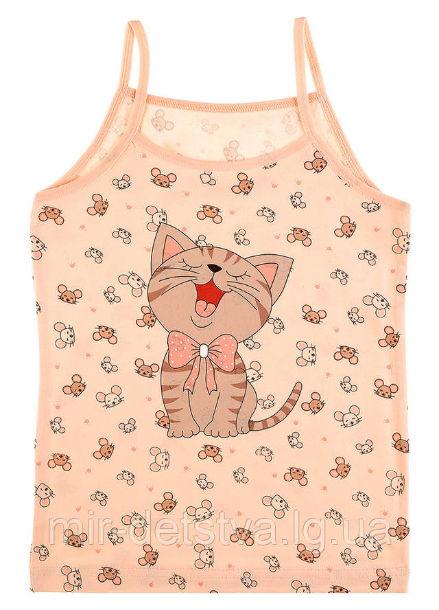 Майки детские для девочек ТМ Donella оптом р.6/7 лет (122-128 см ...