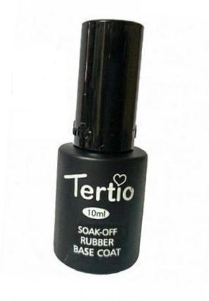 База каучукова під гель-лак Tertio Rubber BASE 10 мл