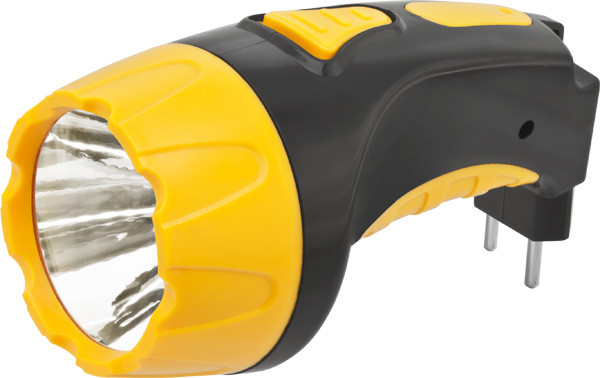 ФОНАРЬ NAVIGATOR NPT-CP08-ACCU  1LEDХ1ВТ ПРЯМ ЗАР-КА, АКК.4В 800МАЧ, фото 1
