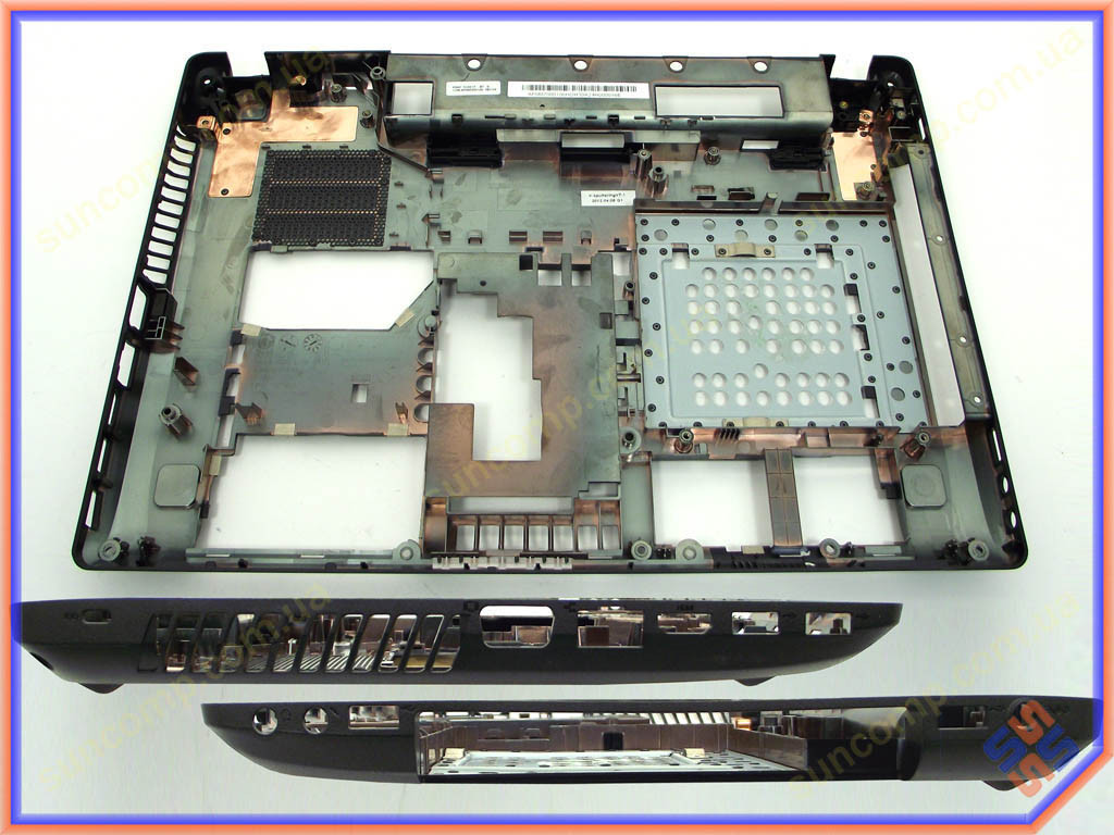 Корпус для ноутбука Lenovo Y480, Y485 (Ніжня кришка (корито)).