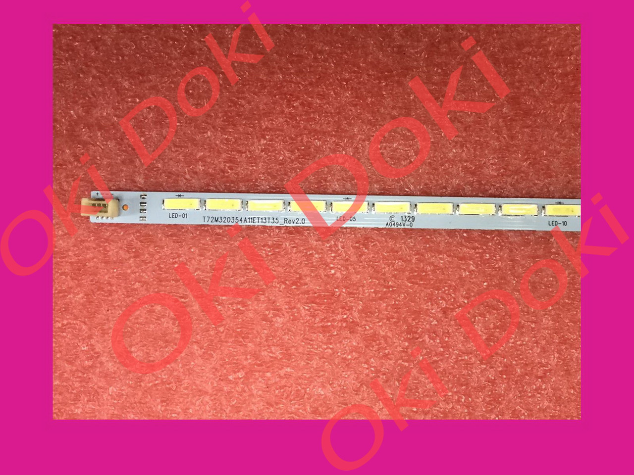 Світлодіодна лінійка SLED LED32C850K 67-728810-0A0 TOT32LB一LED7020 HYUNDAI H-LED32V19 LVW320CSOTE28V7 32LB_LED7020_V0.2