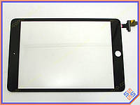 Тачскрин Apple iPad Mini3, 7.9" Black Оригинал (A1599 A1600 A1601) (without IC Flex Connector, Home Button and