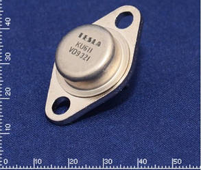 KU611 (2N3054) TESLA  NPN транзистор  60V 3A 10W