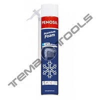 Зимняя профессиональная монтажная пена Penosil Premium Foam Winter 750 мл с трубочкой