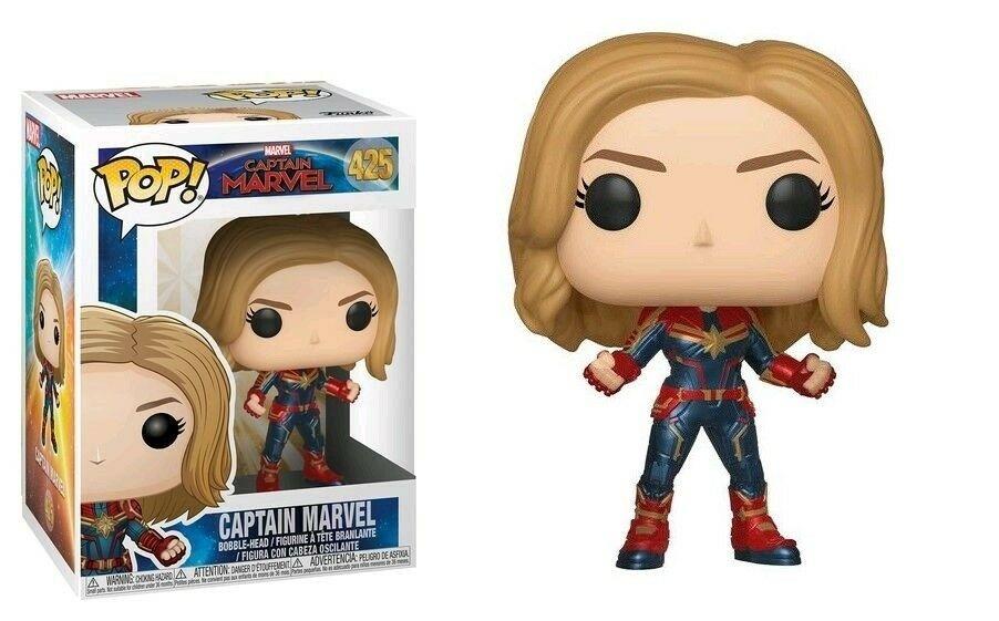 Фігурка Funko Pop Marvel Captain Marvel Марвел Капітан Марвел 10см CM425