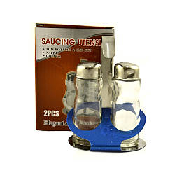 Наб. спец. 2 передм. сіль~перець на пласт.підст. цв.уп