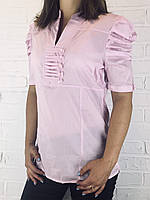 Рубашка женская розовая К-0209 38,40,42