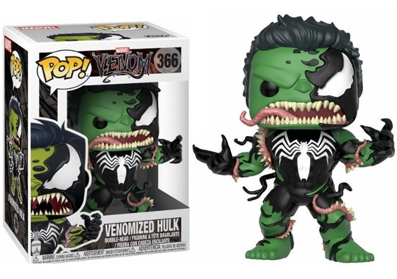 Фігурка Funko Pop Marvel Venomized Hulk Марвел Веном Халк 10 см HhV 366.602
