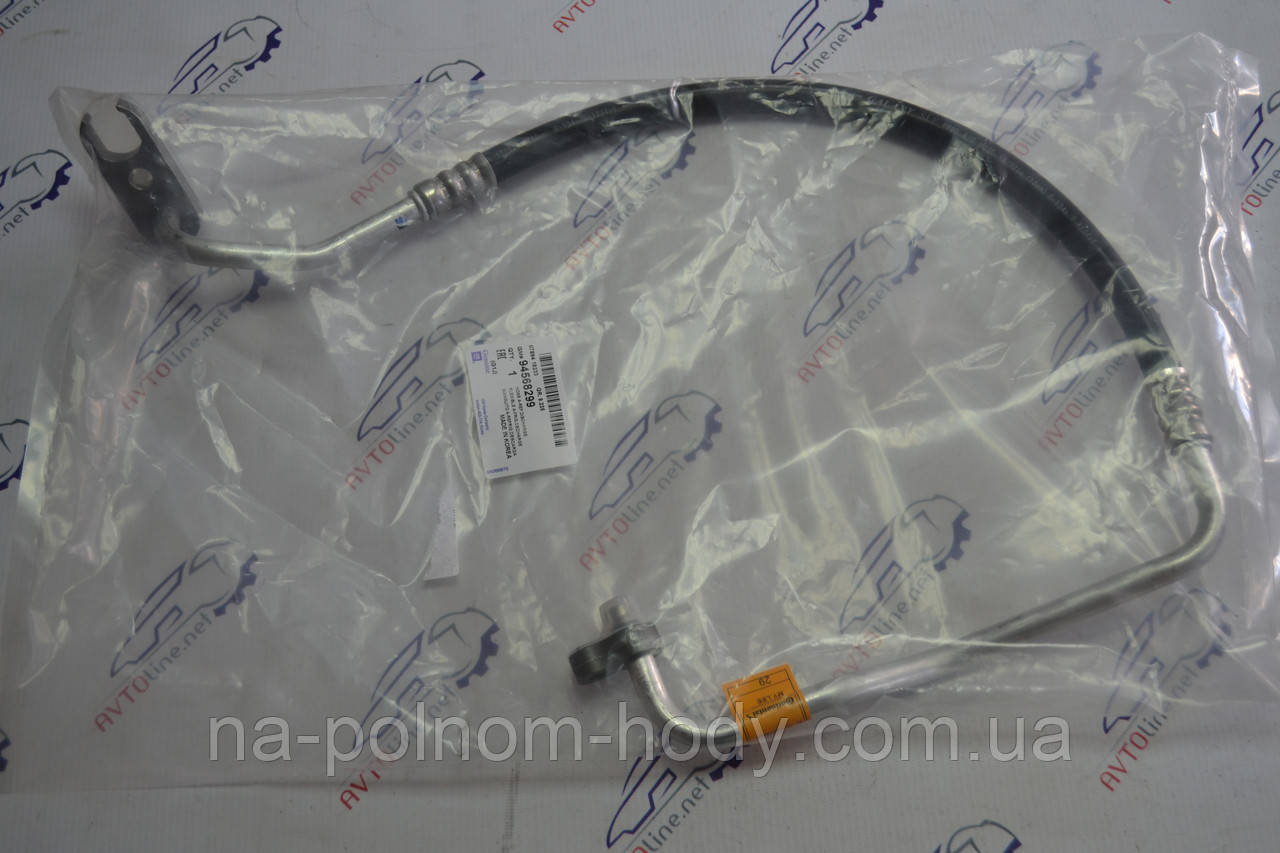 Трубка кондиціонера Лачетті випускна від компресора до радіатора; GM, Південна Корея, фото 1