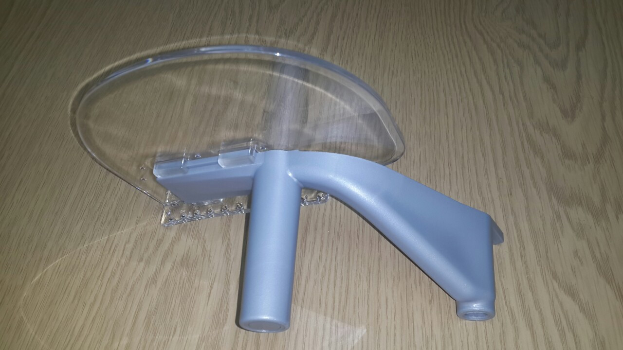 Держатель продукта пластиковый PVC (886+887) для слайсера RGV, Beckers нож 195/220/250мм - фото 2 - id-p1012590663