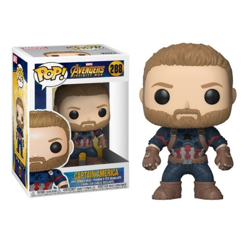 Фігурка Funko Pop Фанко Поп Marvel Captain America Марвел Капітан Америка 10см M CA288, фото 1