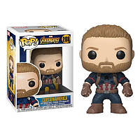 Фігурка Funko Pop Фанко Поп Marvel Captain America Марвел Капітан Америка 10см M CA288