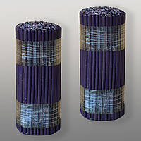 Свеча восковая магическая фиолетовая (упаковка 1кг 165 шт) Допускается до 25% примесей.