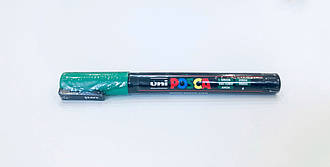 Маркер uni POSCA 0.9-1.3 мм, зелений