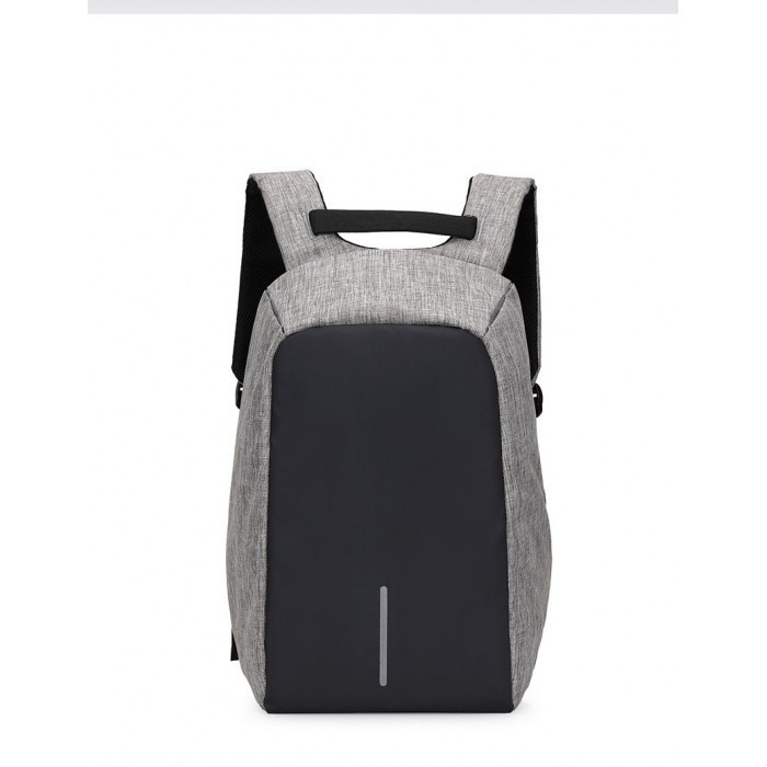 Рюкзак городской качественный антивор Bobby с USB, цвет черный + темно-серый - фото 10 - id-p1012660172
