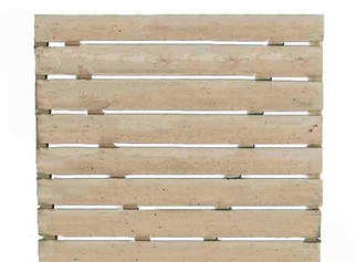 Дерев'яний щит настилу 1х1м для будівельних лісів