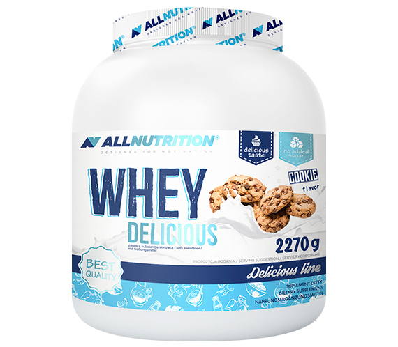 Протеїн All Nutrition Whey Delicious (2270 г) (106310) Фірмовий товар!