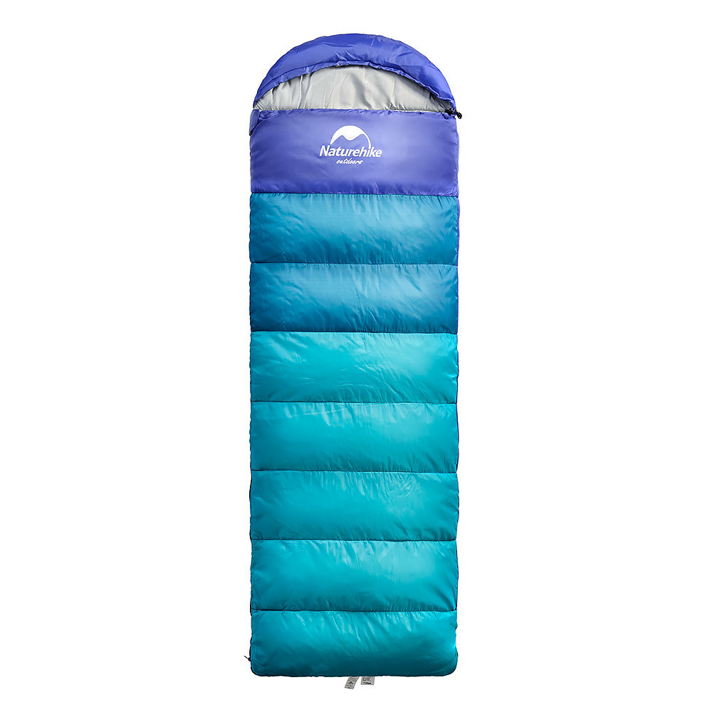 Спальний мішок з капюшоном Naturehike U150 Blue