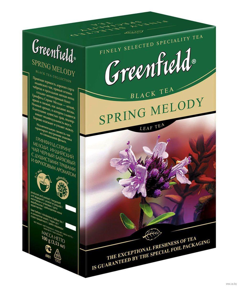Чай Greenfield листовий Spring Melody 100г, фото 1