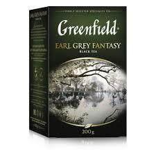 Чай Greenfield листовий Earl Grey Fantasy 200г, фото 1