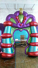 Надувна сценічна арка 4 м з вентилятором для оформлення входу та фотозон, фото 4