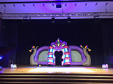 Надувна сценічна арка 4 м з вентилятором для оформлення входу та фотозон, фото 3