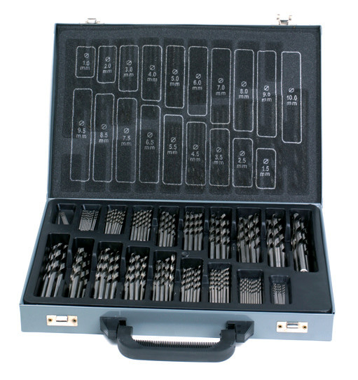 170-ч. Набір свердл DIN 338 HSS-G GSR Німеччина, фото 1